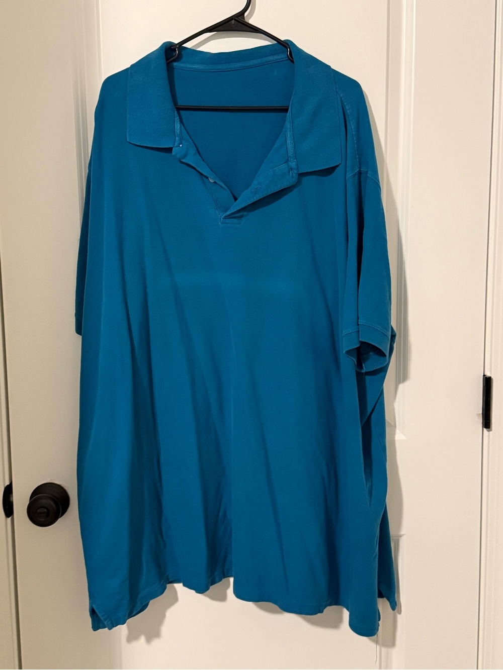 Harbor Bay Teal Blue Polo Shirt